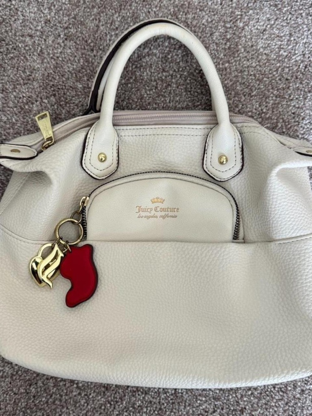 Vintage Juicy Couture Pleather Purse 🍒🦢